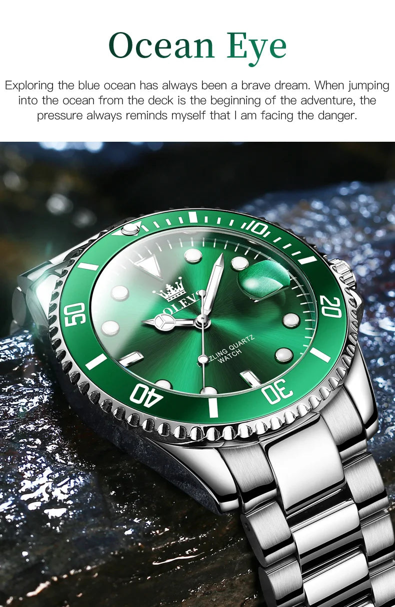 Green Envy Luminous Watch