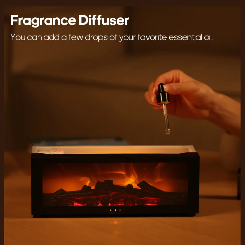 AromaGlow Fireplace Humidifier