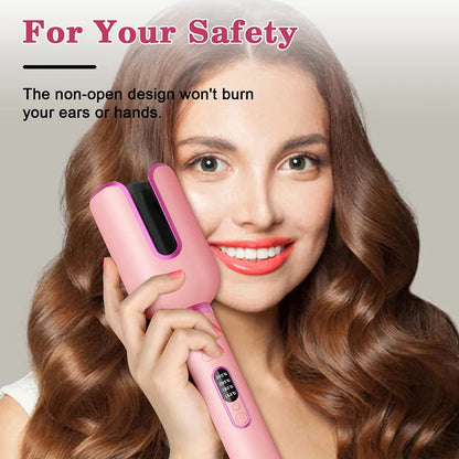 CurlMaster Pro: Automatic Ceramic Hair Curler