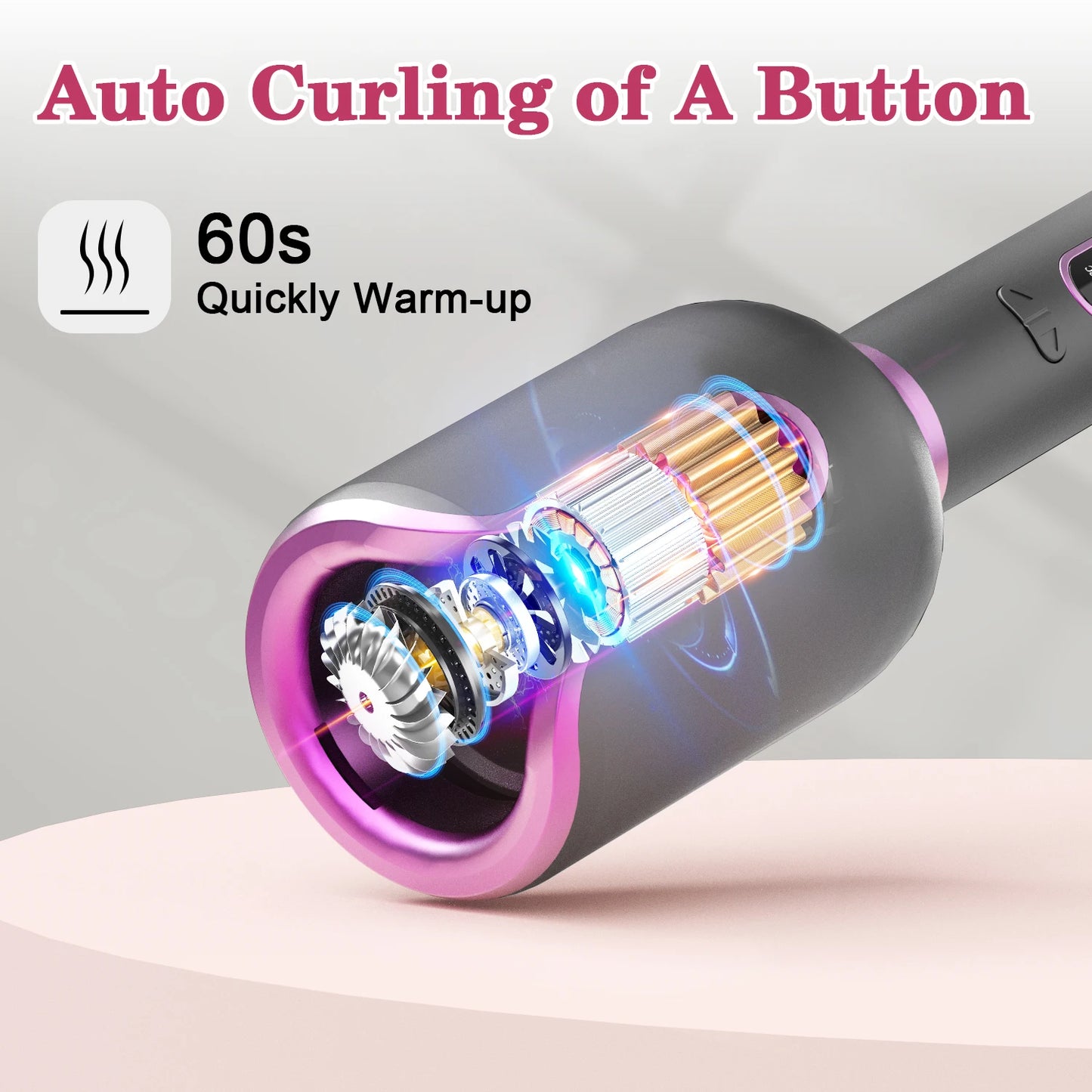 CurlMaster Pro: Automatic Ceramic Hair Curler