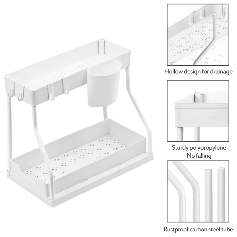 OrganizePro Under-Sink Drawer