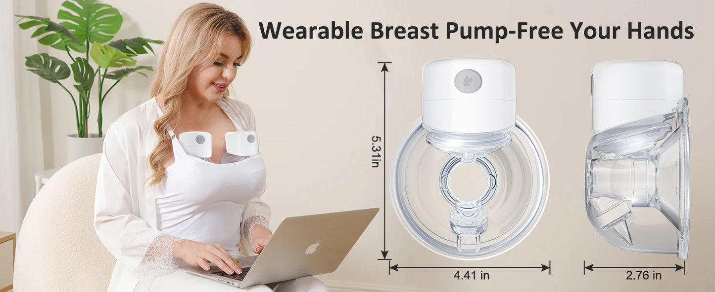 MumEase S12: Wearable Wireless Breast Pump