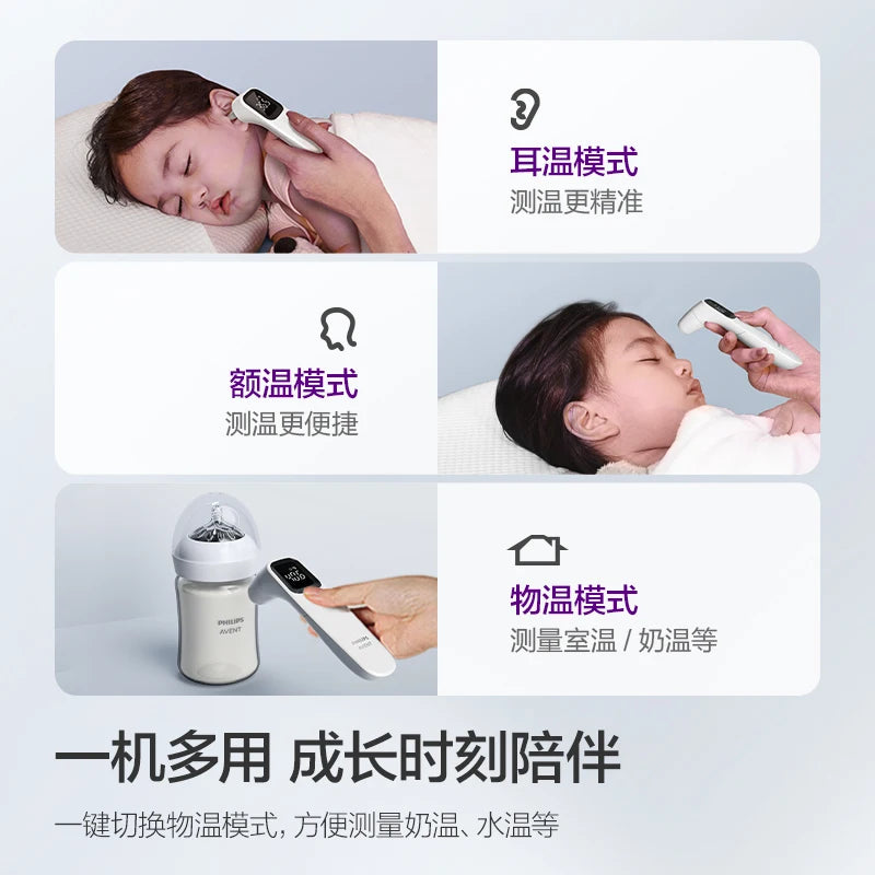 AventTemp Duo: Dual Mode Ear & Forehead Thermometer