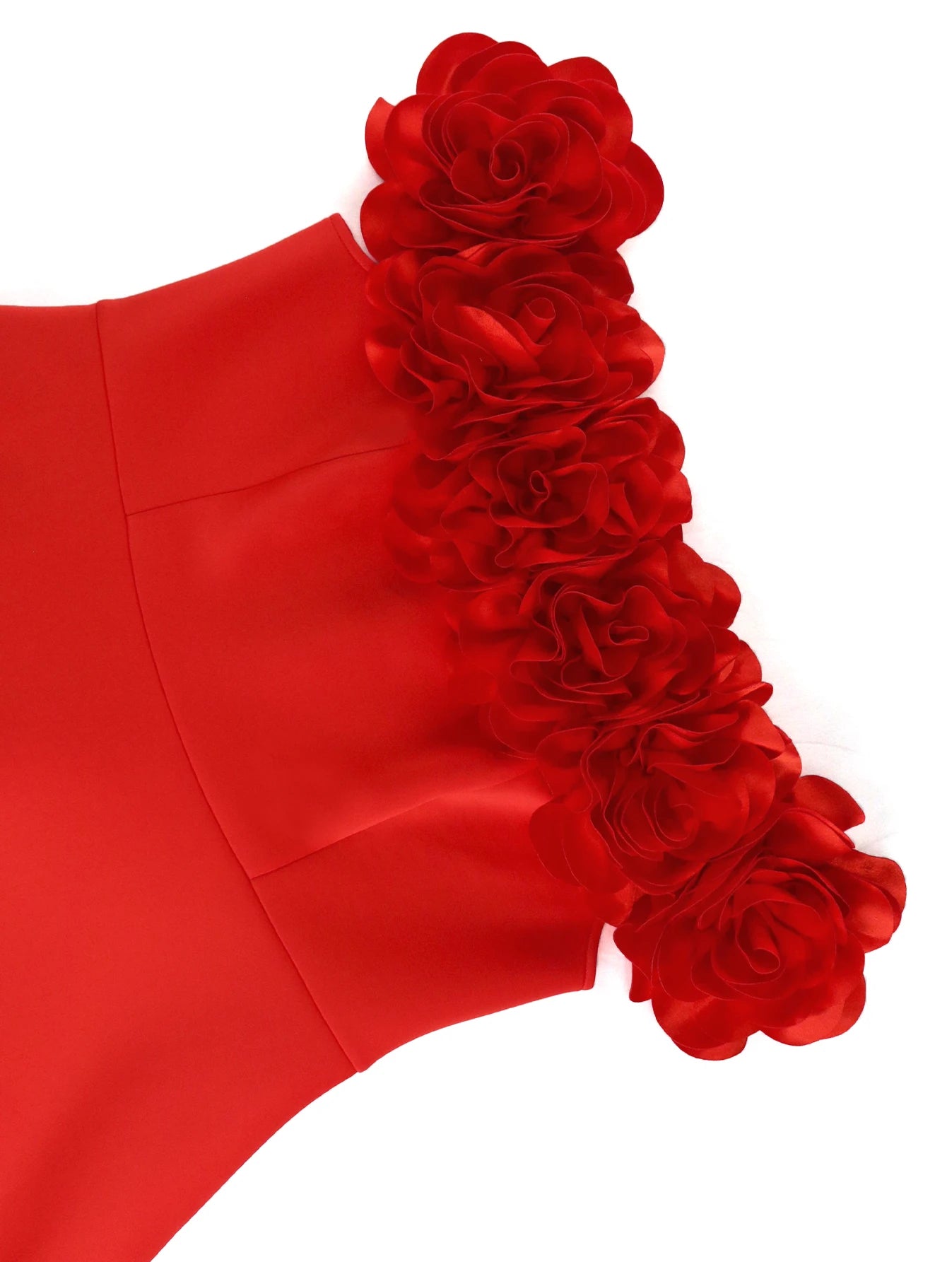 Petal Charm A-Line Dress