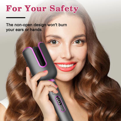 CurlMaster Pro: Automatic Ceramic Hair Curler