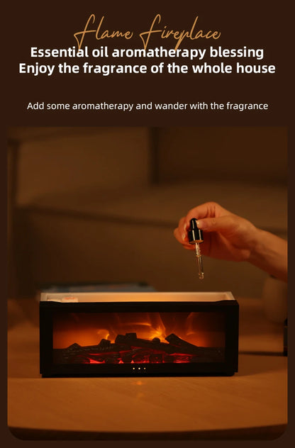 AromaGlow Fireplace Humidifier