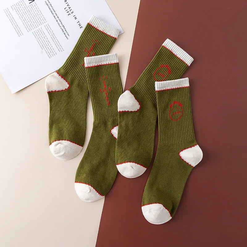 CactusComfort Crew Socks