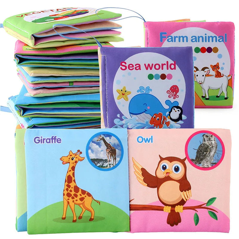 Tiny Tots™ Cognitive Cloth Book Set