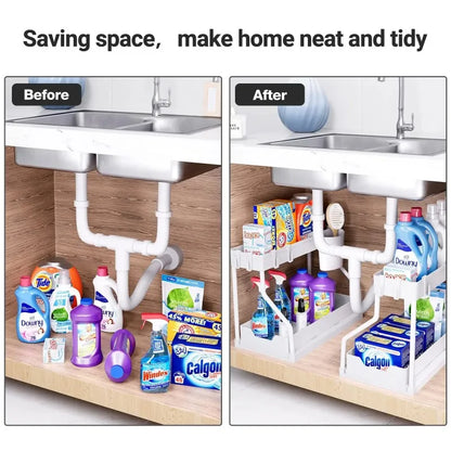 OrganizePro Under-Sink Drawer