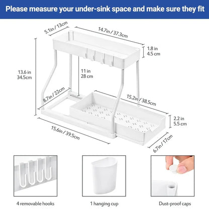 OrganizePro Under-Sink Drawer