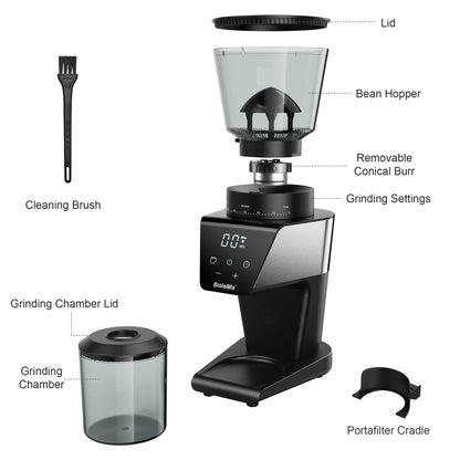 GrindMaster 30: Precision Coffee Grinder