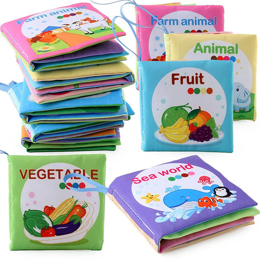 Tiny Tots™ Cognitive Cloth Book Set