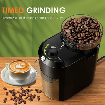 GrindMaster 28: Precision Burr Coffee Grinder