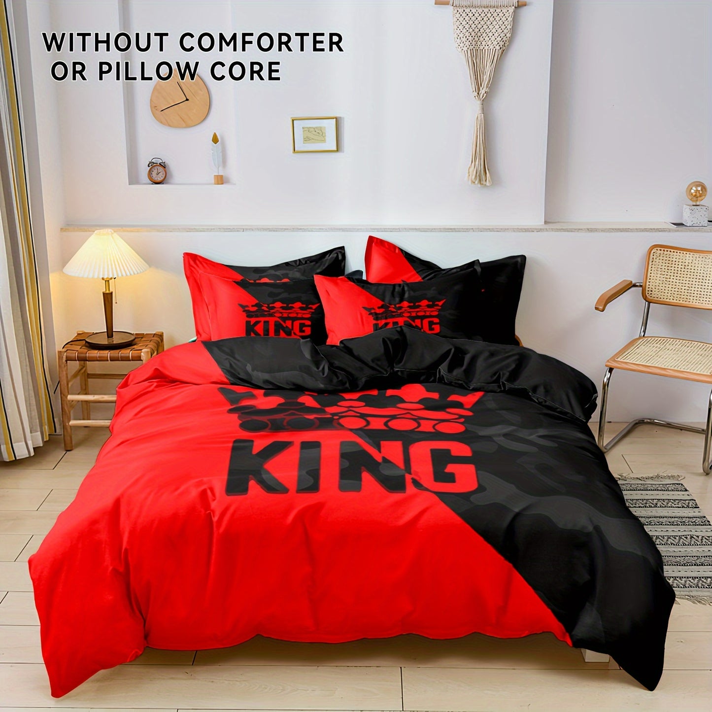 RoyalRest King & Crown Duvet Set