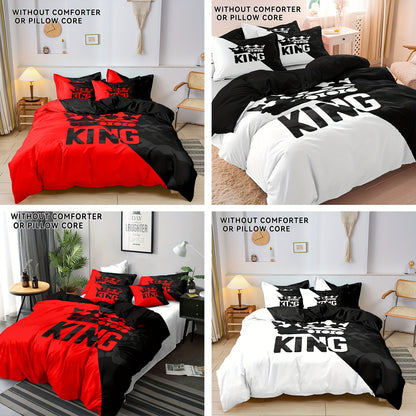 RoyalRest King & Crown Duvet Set