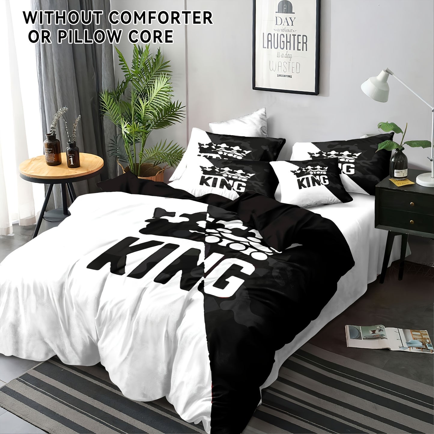 RoyalRest King & Crown Duvet Set