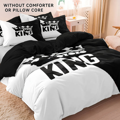 RoyalRest King & Crown Duvet Set